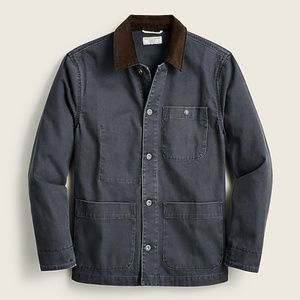 JCrew Wallace & Barnes chore jacket with corduroy collar